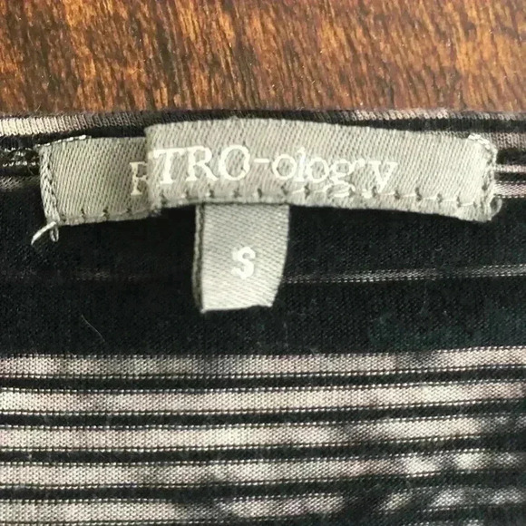 Retro-ology | Striped/Tie Dye Long Sleeve Tee - Picture 3 of 4